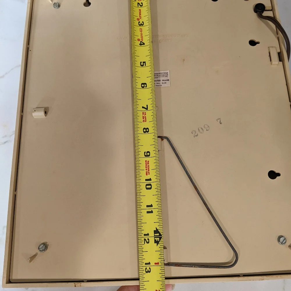 SOLD Vintage Underwriters Laboratories Illuminated Picture Frames 8x10 Set of 2 - Picture 7 of 10